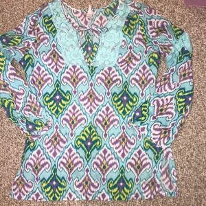 Never worn! Lucy Cotton Tunic in 100% cotton, sz L